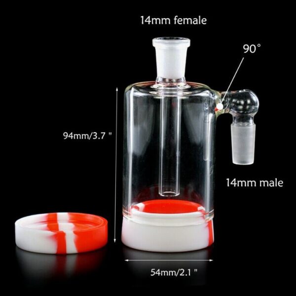 Silicone Glass Ash Catcher AK2154
