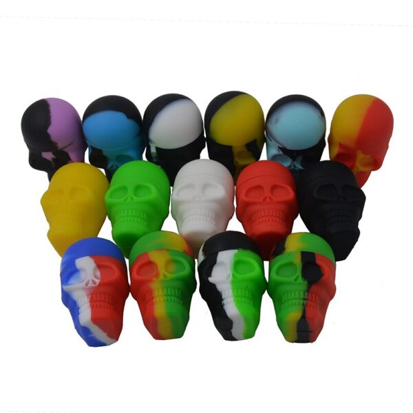 Skull Silicone Container 3ml