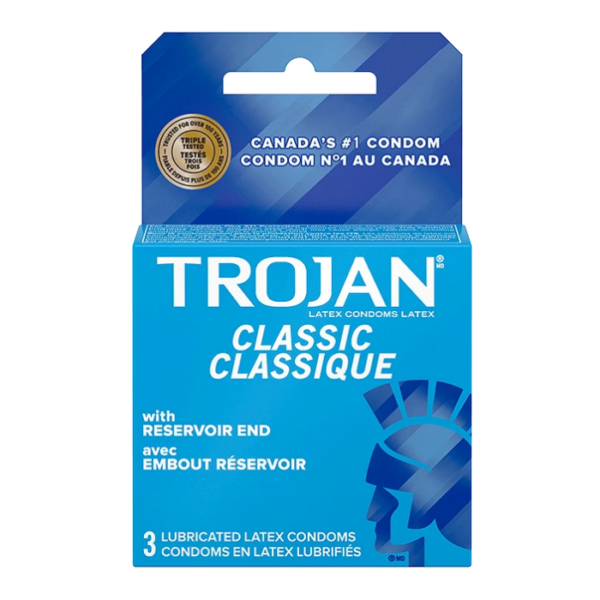 Trojan Classic Condoms 3pcs (Pack of 6 - $1.49 each)